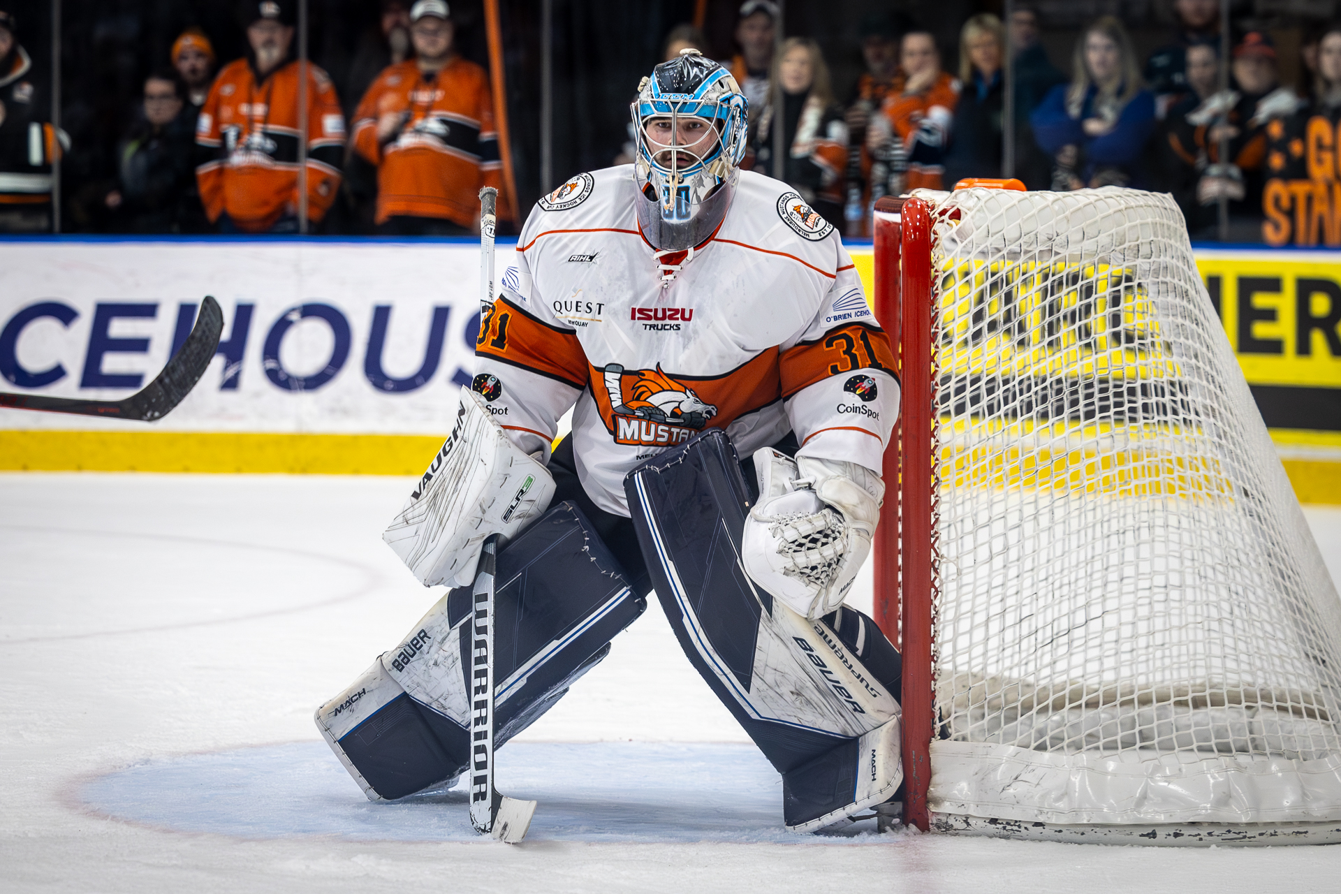 Mustangs’ beloved goalie ‘It was the best hockey experience’