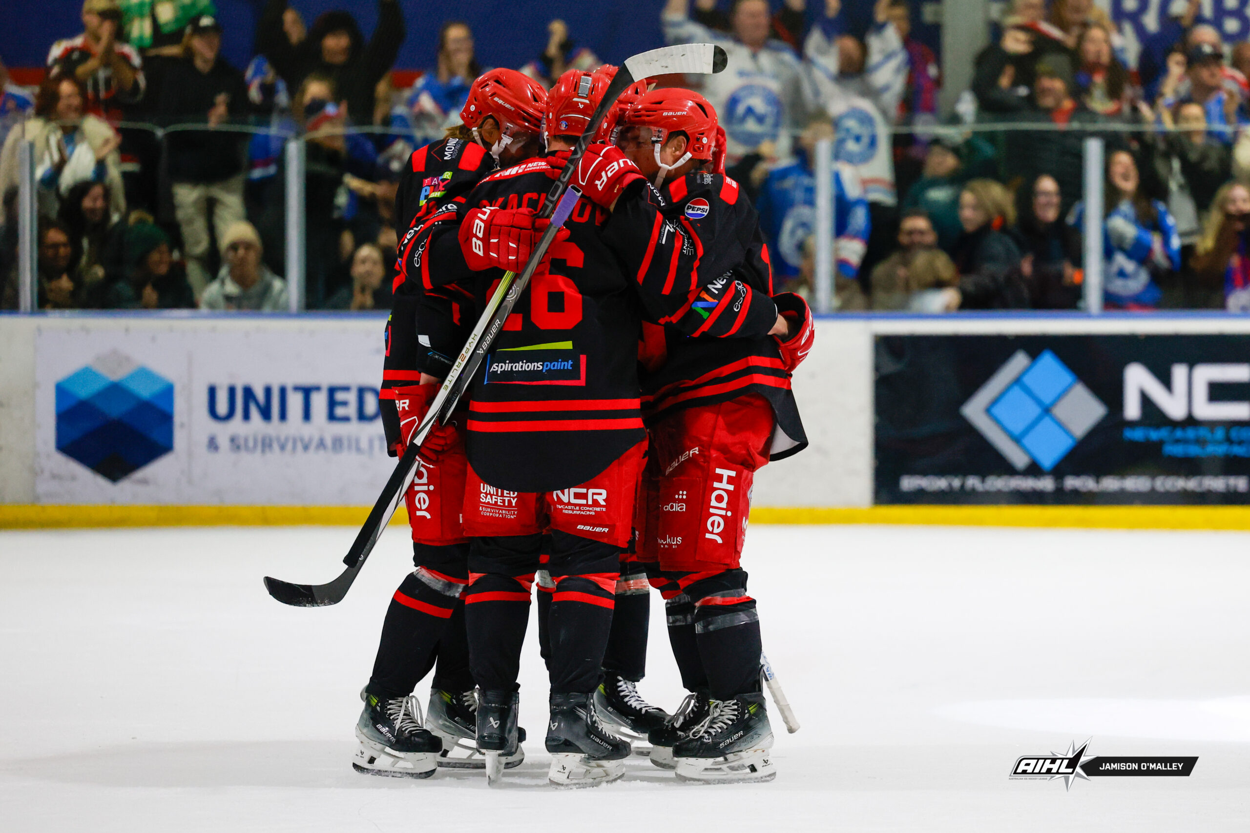 Newcastle Northstars building strong AIHL season