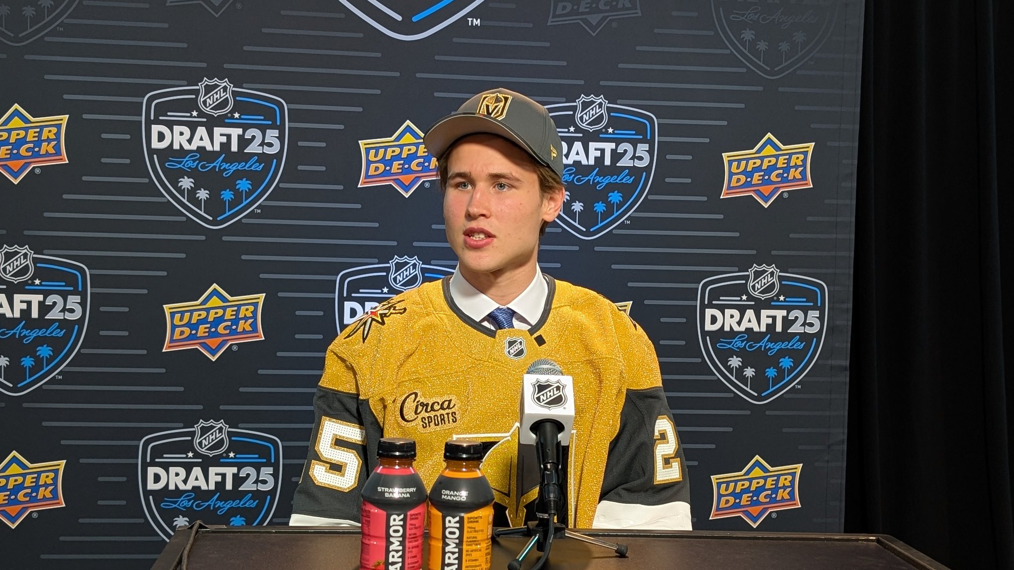 Third Australian born player drafted into the NHL