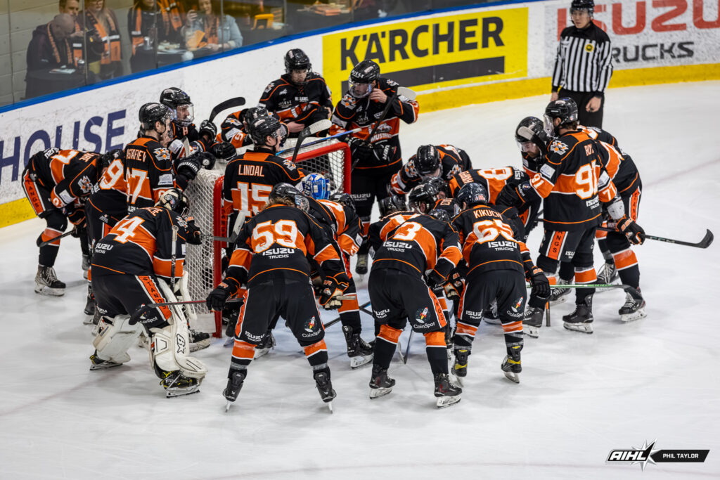 Images from the AIHL game at O'Brien Icehouse between the Newcastle Northstars and Melbourne Mustangs on 26/07/2025