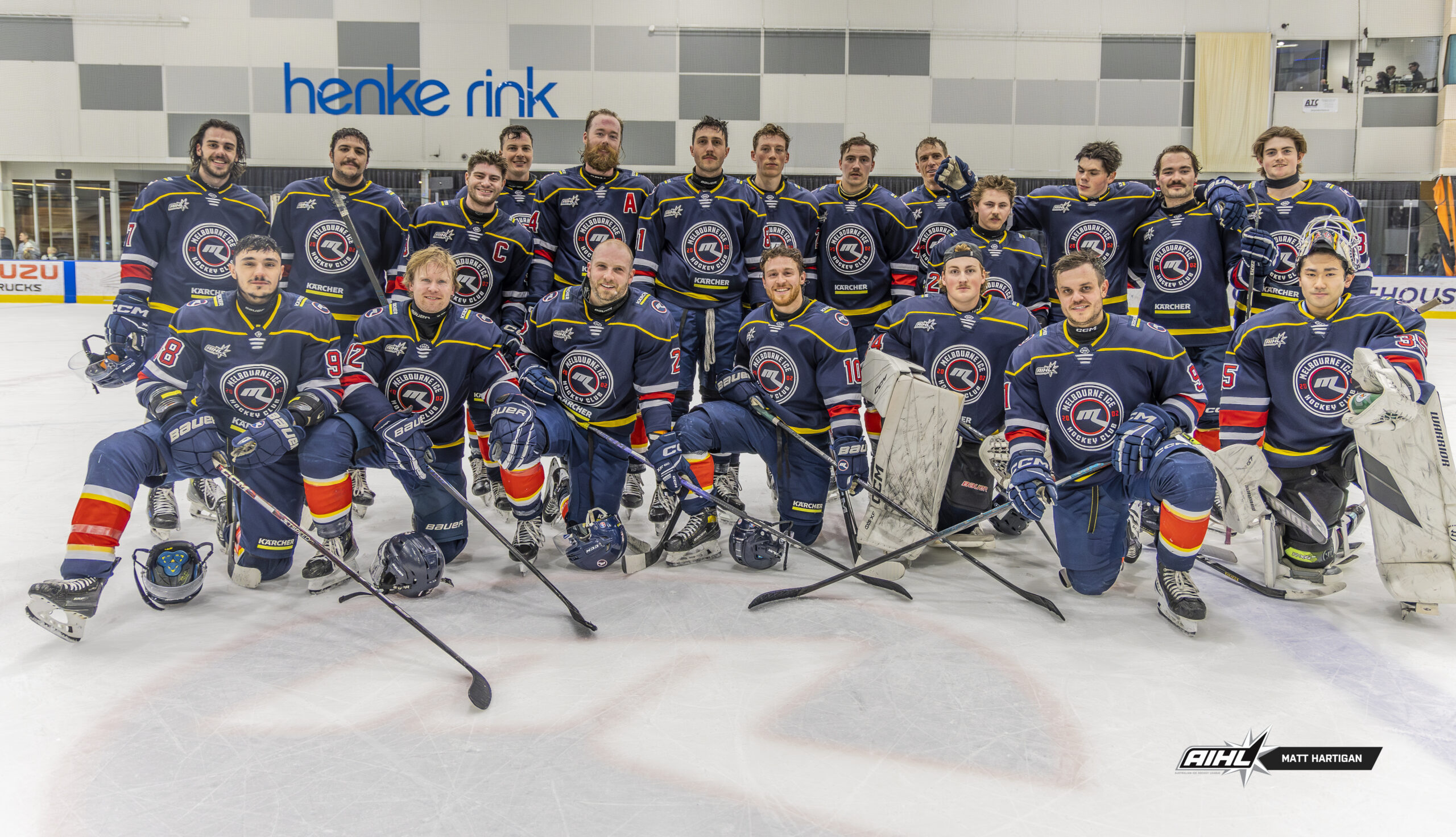 Melbourne Ice win H Newman Reid Trophy in the AIHL